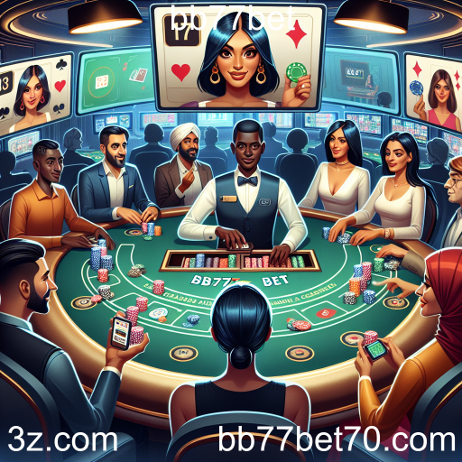 Experiência Imersiva no Cassino Ao Vivo do bb77bet